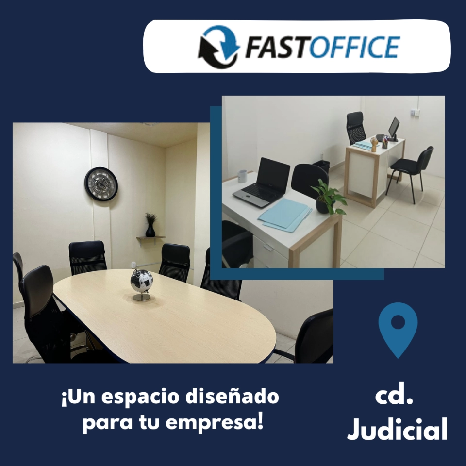 Oficina para 2 Personas a Pasos de Ciudad Judicial 