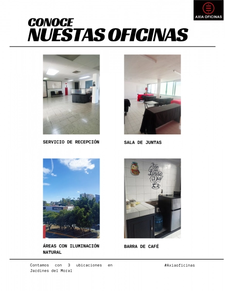 OFICINAS FISICAS EN RENTA A UN EXCELENTE PRECIO. 