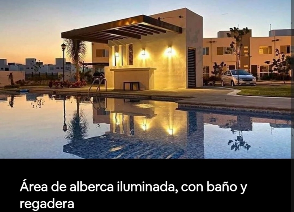 Casa Amueblada con alberca Fraccionamiento  PUERTA PARAISO