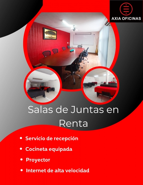 RENTA DE SALA DE JUNTAS SUPER ACCESIBLES. 