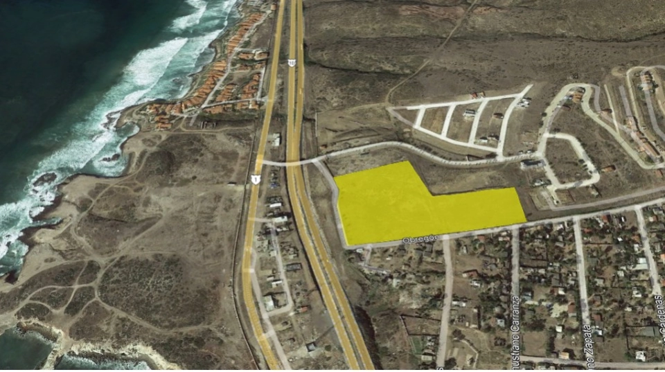 Venta de Terreno en Primo Tapia, P. de Rosarito, 3HA.