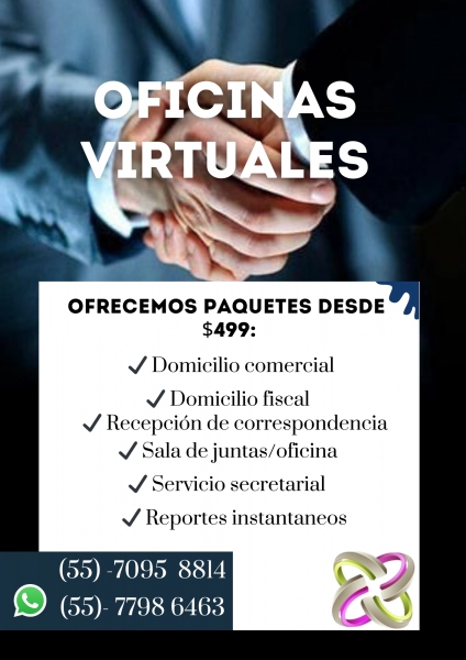 OFICINAS VIRTUALES ¡SOMOS TU MEJOR OPCION!