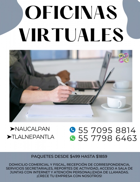 OFICINA VIRTUAL CON DOMICILIO FISCAL Y COMERCIAL 