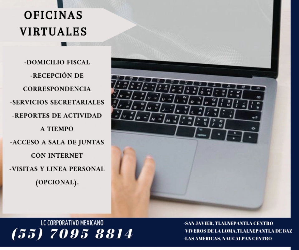 OFICINAS VIRTUALES Desde 499 mensuales