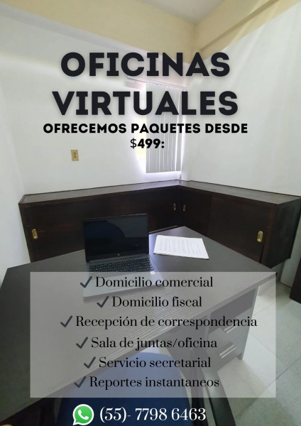 OFICINAS VIRTUALES ¡SOMOS TU MEJOR OPCION!