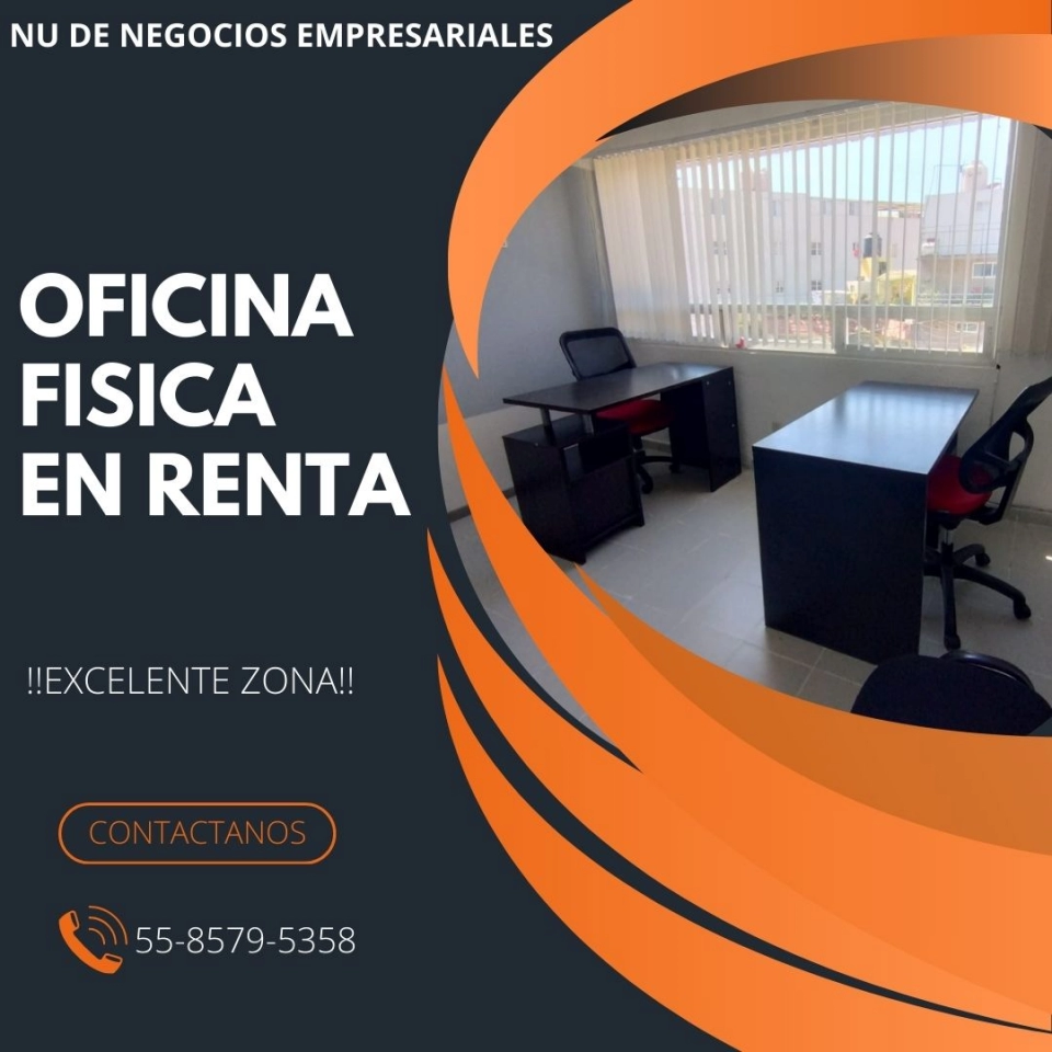 RENTA UNA OFICINA FISICA EN PROMOCION! 