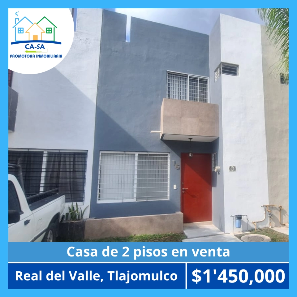 HERMOSA CASA DE 2 PISOS, 3 RECAMARAS Y 3 BAÑOS EN VENTA