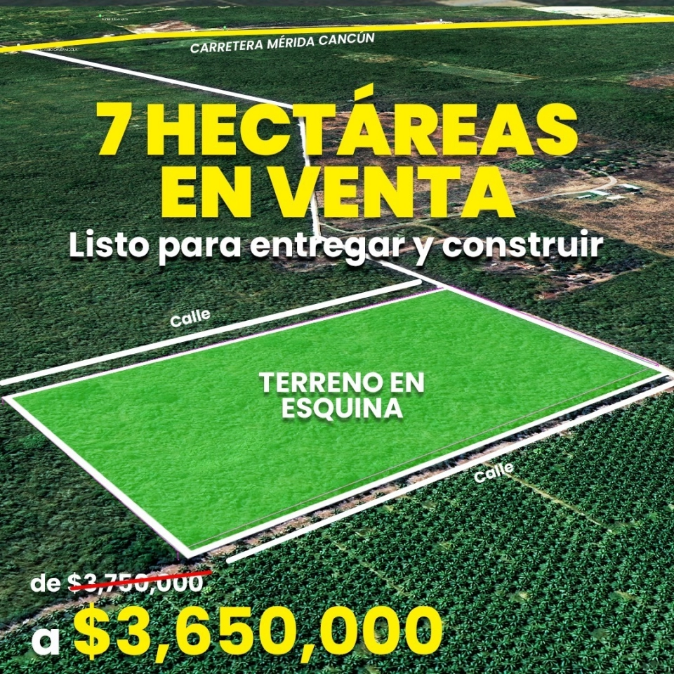 VENTA DE TERRENO EN ESQUINA EN SEYE 