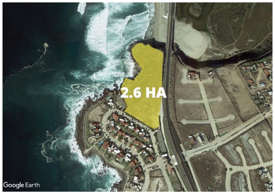 Venta de Terreno frente al mar, Punta Piedra, Ensenada,2.6HA