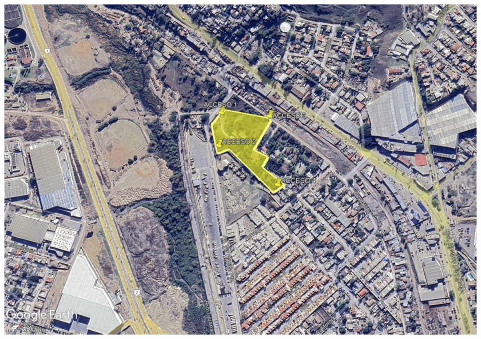 Venta de Terreno en Tona, Tijuana, 17,633 m2.