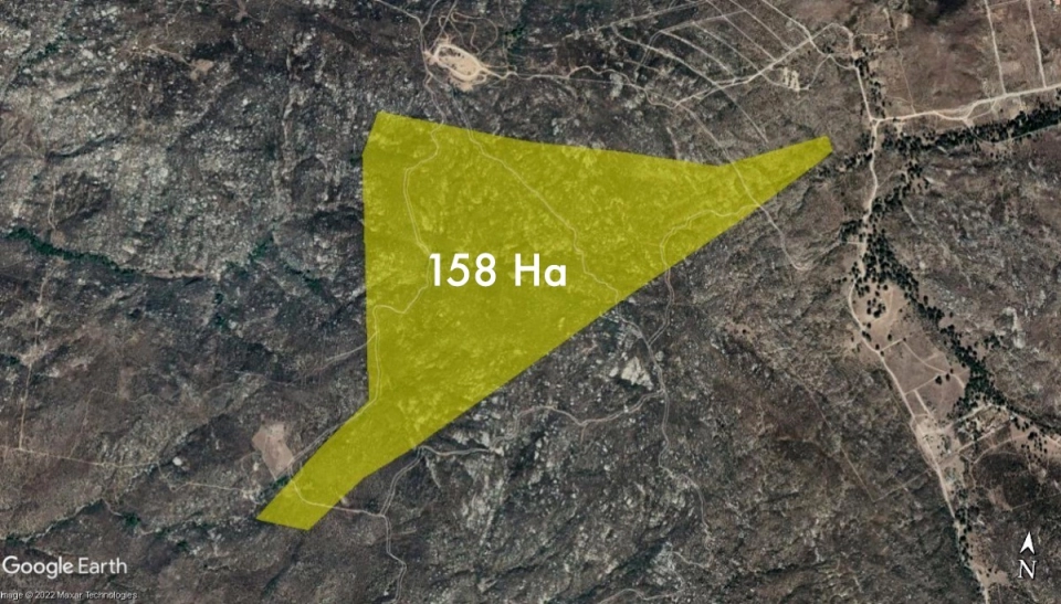 Venta de Macro Terreno de 158HA en Santa Verónica, Tecate.