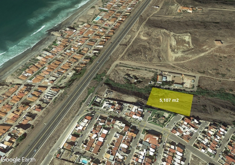 Venta de Terreno de 5107m2, San Antonio del Mar, Tijuana.