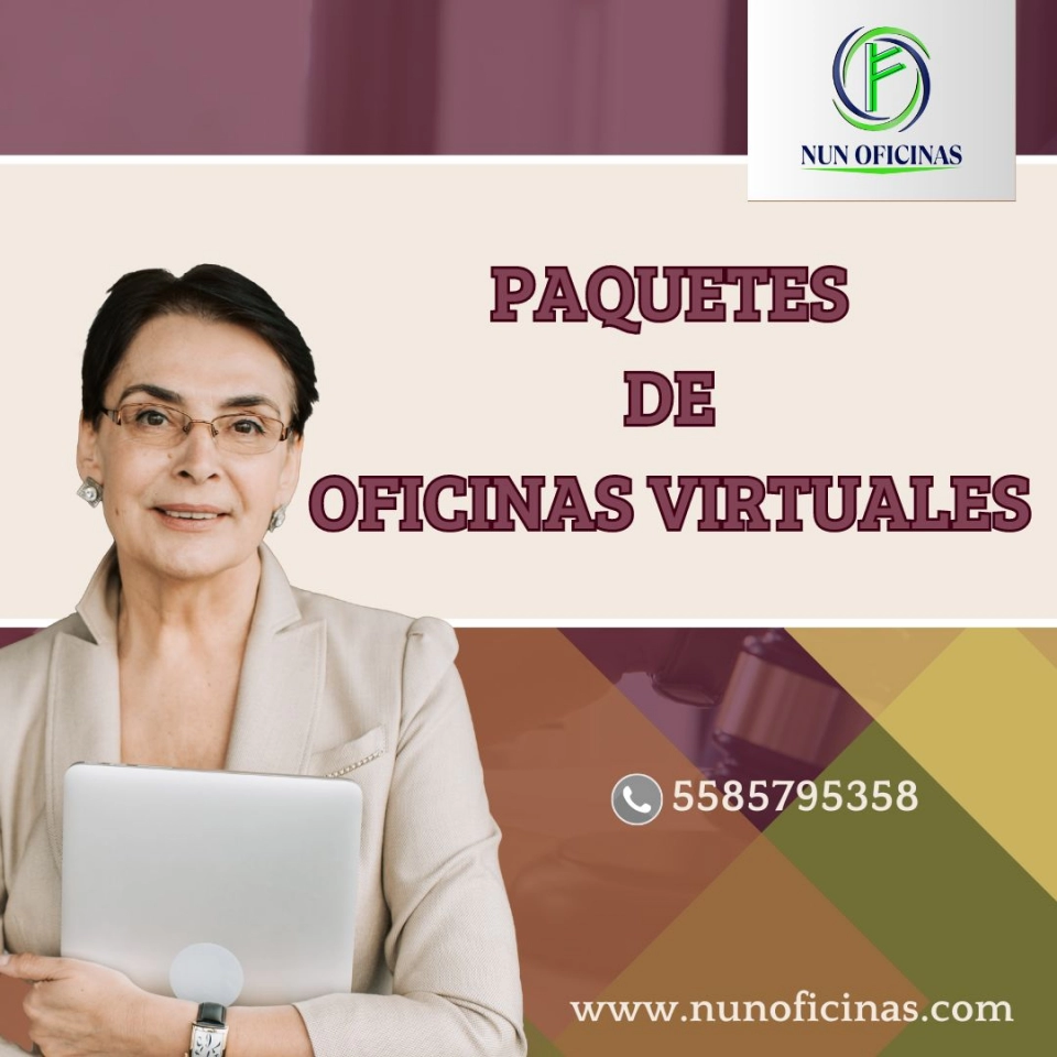 RENTA UNA OFICINA VIRTUAL A UN BUEN PRECIO! 