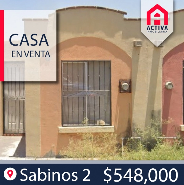 Casa de 2 recámaras en Sabinos 2