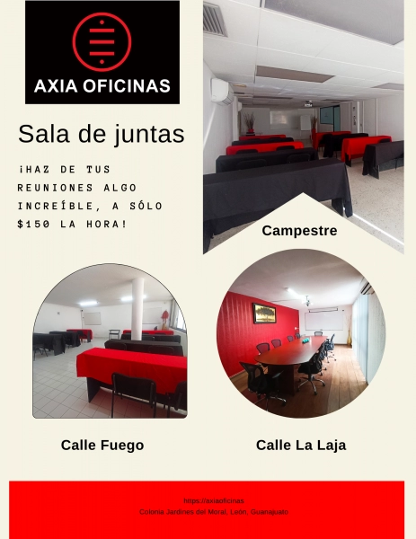 ¿SALA DE JUNTAS PARA MAS DE 20 PERSONAS?