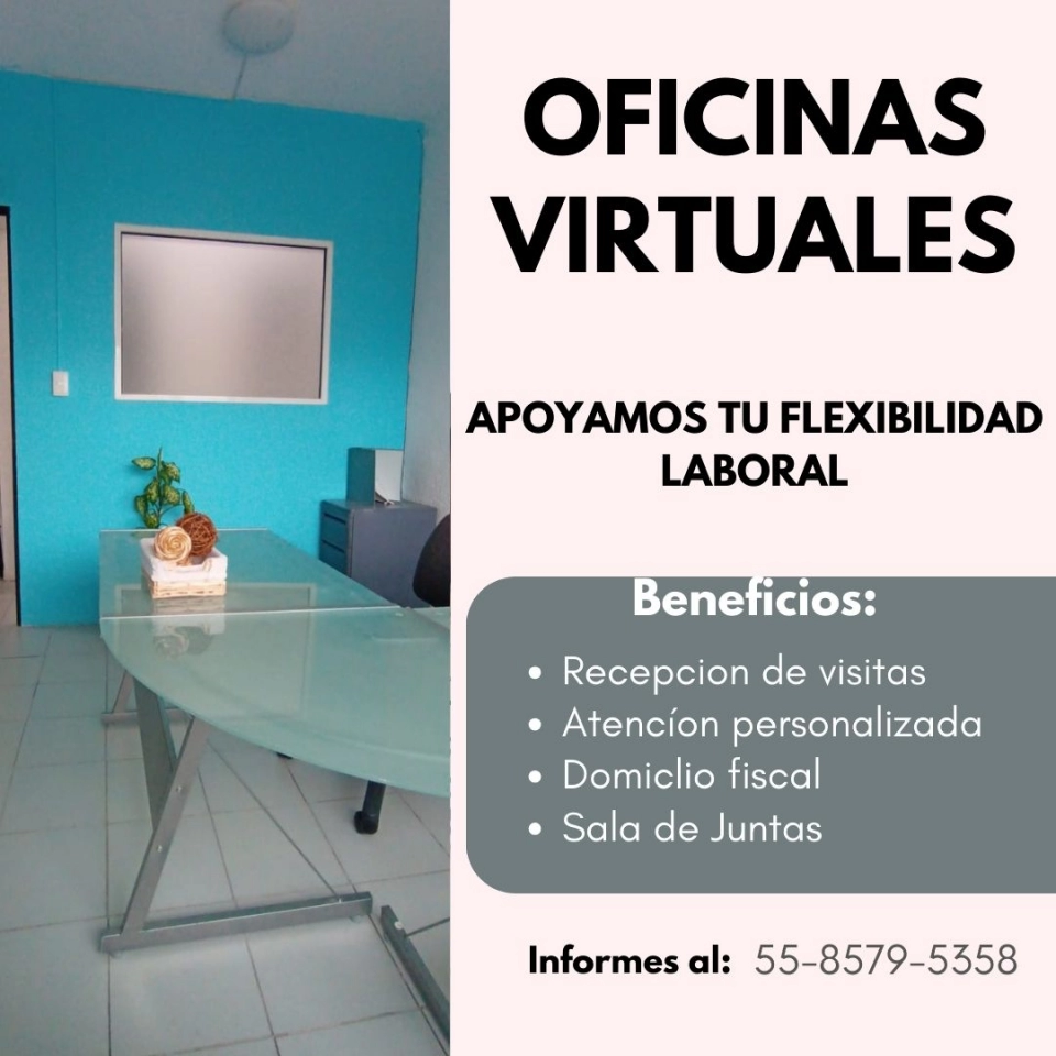 RENTA UNA OFICINA VIRTUAL EN PROMOCION ESPECIAL! 