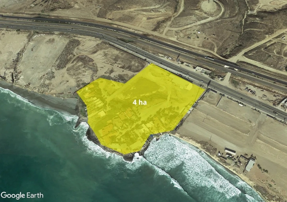 Terreno en Venta de 4HA en Rosarito Centro, P. de Rosarito.