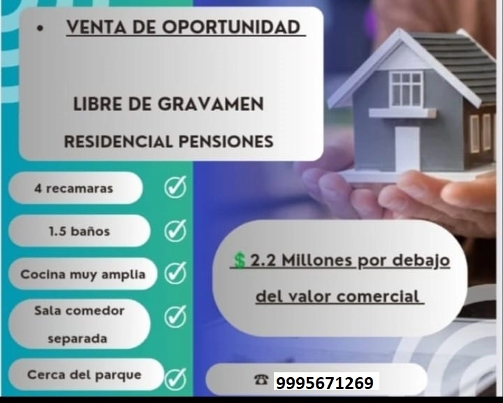 VENTA DE CASA EN RESIDENCIAL PENSIONES  