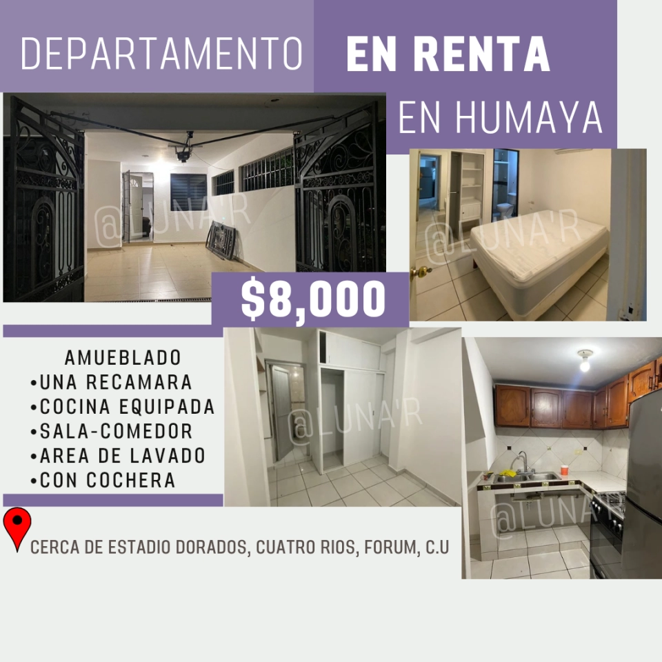 Departamento en Renta