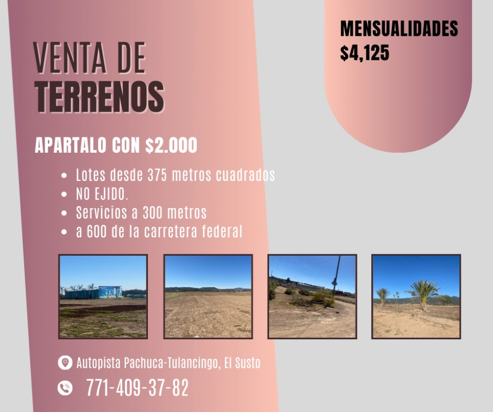 VENTA DE LOTES, EN EL SUTO 