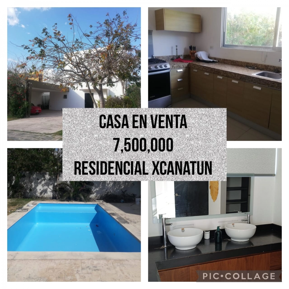 VENTA DE RESIDENCIA EN XCANATUN ACABADOS DE LUJO 