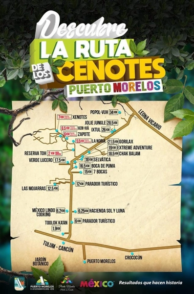 PUERTO MORELOS RUTA CENOTES KM 15 ESCRITURADOS  T DIRECTO 