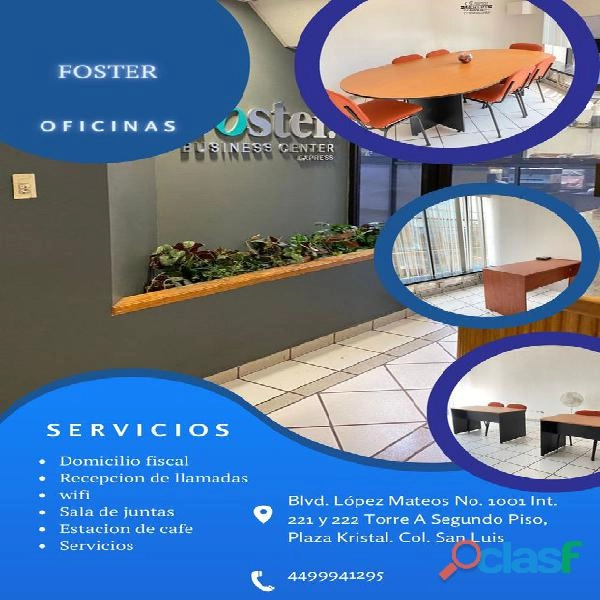 oficinas amuebladas 