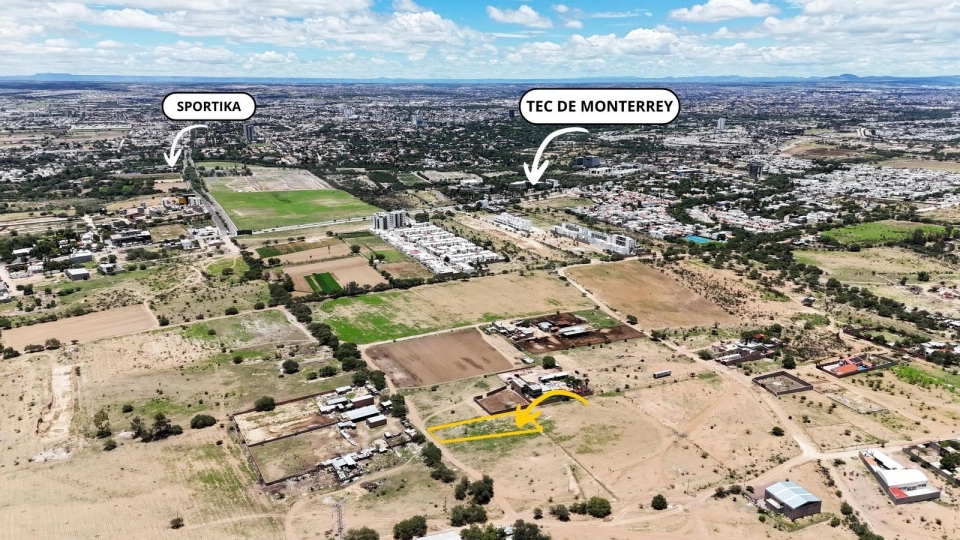 VENTA TERRENO DE INVERSIÓN POR ZONA TEC DE MONTERREY  