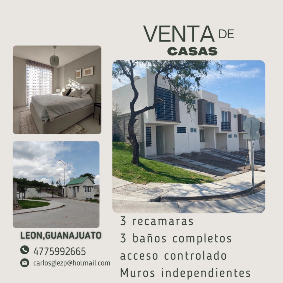 casas en los naranjos, casas nuevas leon Guanajuato