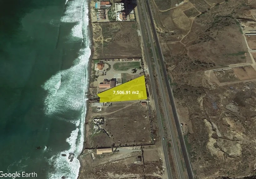 Terreno frente al mar en Venta, Rosarito, El Descanso, 7506m