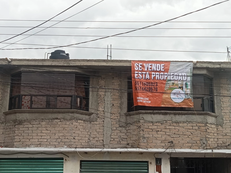 CASA EN VENTA EN ECATEPEC COL. RIO DE LUZ