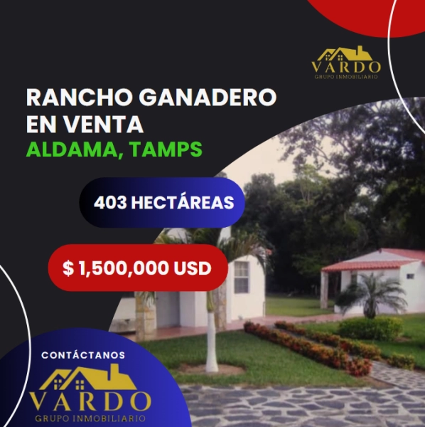 RANCHO EN VENTA - ALDAMA, TAMAULIPAS