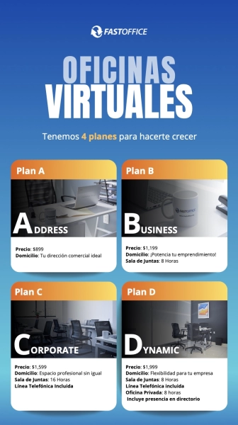 Oficinas virtuales para tus domicilios fiscales en Colima