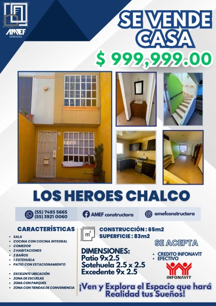 CASA EN VENTA CON EXCELENTE UBICACIÓN