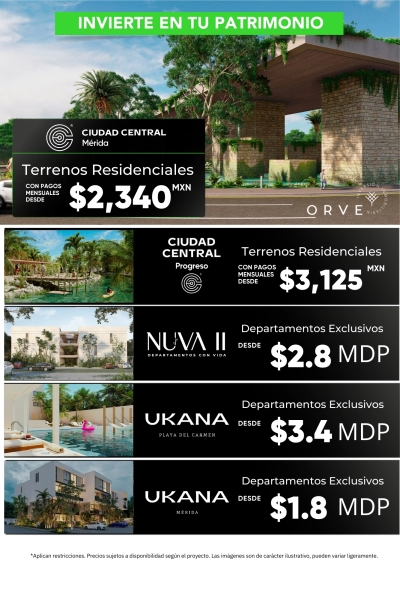 Terreno Residencial en Yucatan en una zona Priviligiada