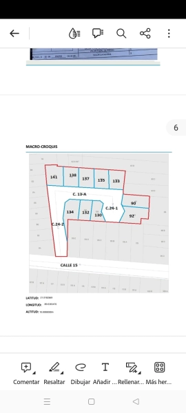 Súper proyecto 3,347.99 m2 en 10 lotes