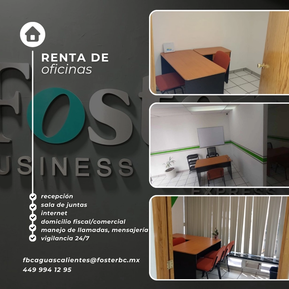 RENTA DE OFICINAS FISICAS 