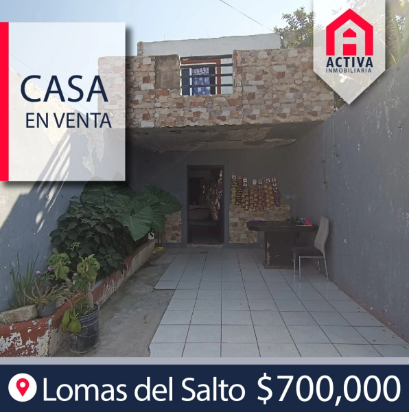 Casa de 3 recámaras en Lomas del Salto