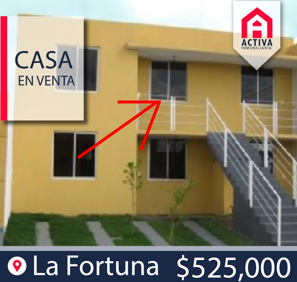 Casa duplex en la Fortuna