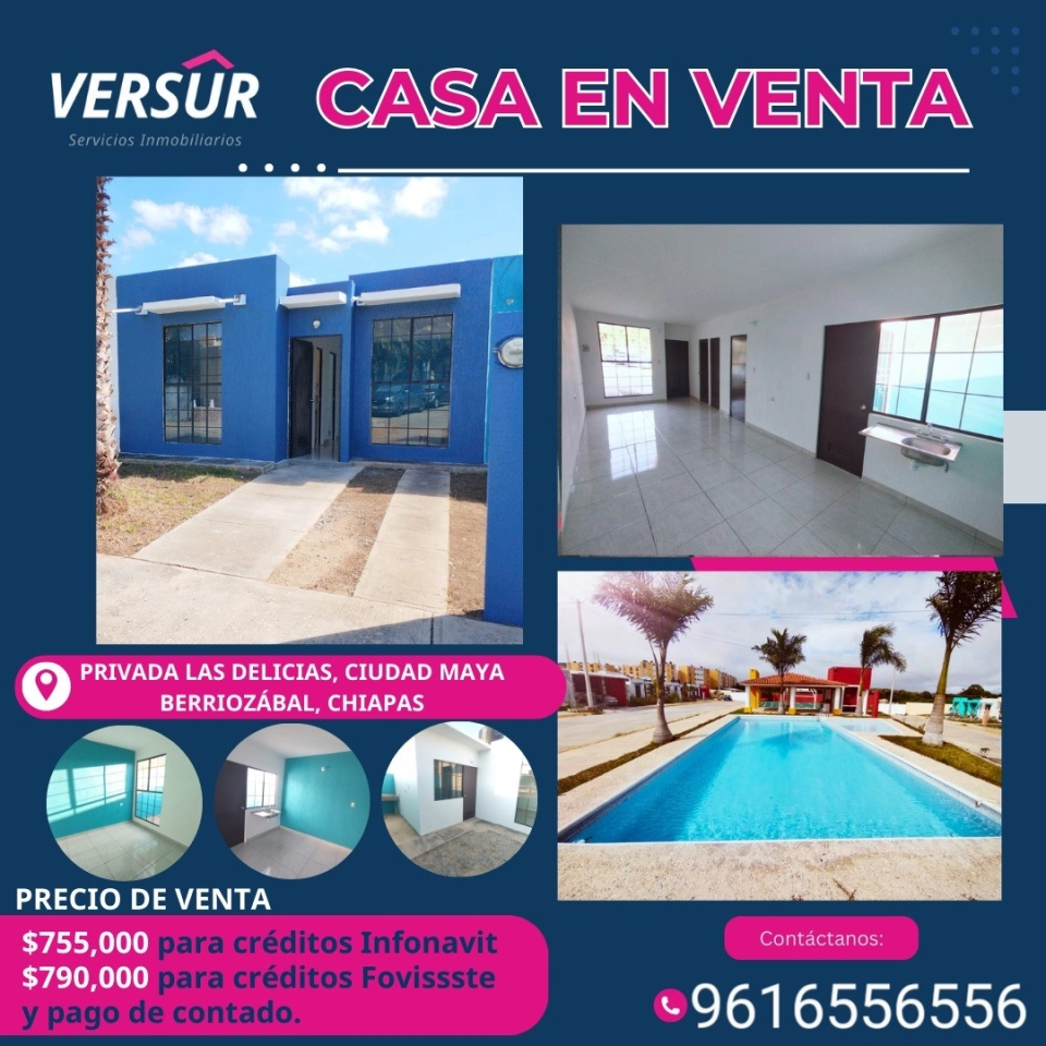 CASA EN VENTA CD. MAYA