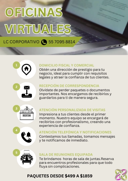 OFICINAS VIRTUALES QUE IMPULSAN TU NEGOCIO