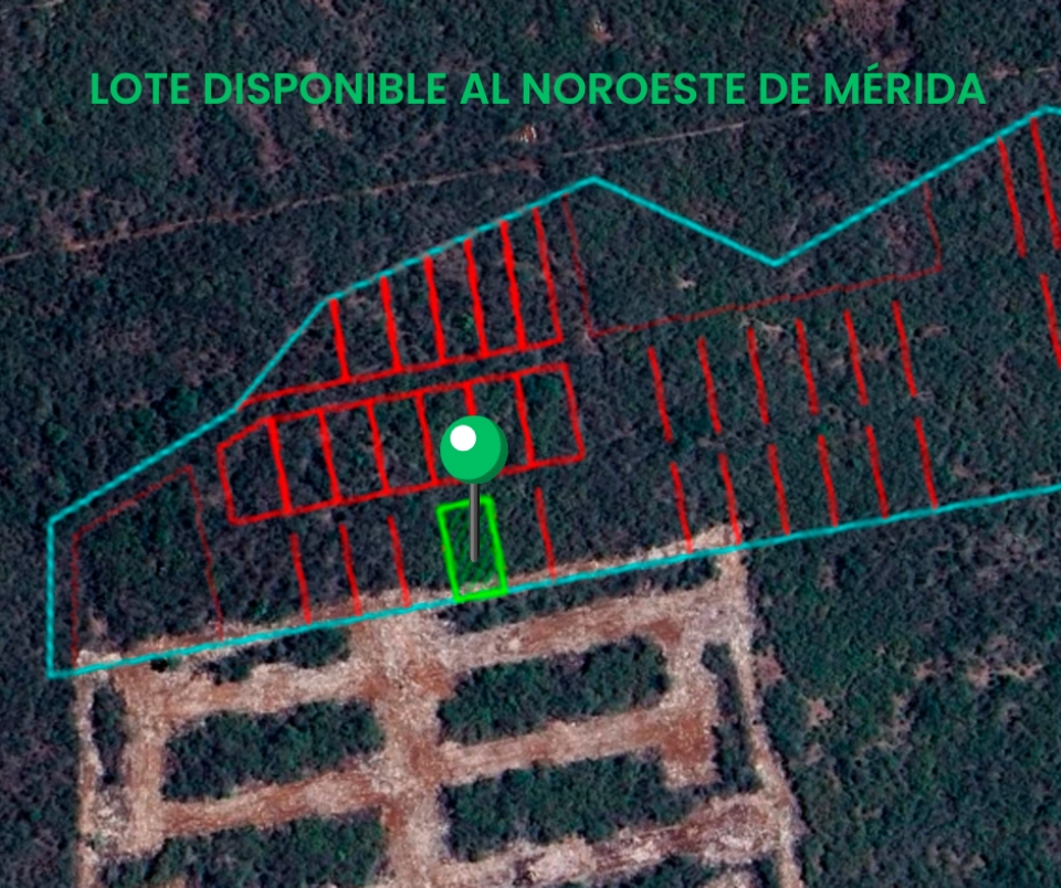 REMATO LOTE AL NOROESTE DE MÉRIDA