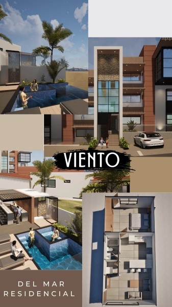 Exclusivo condominio de 57 m2 con vista al mar 