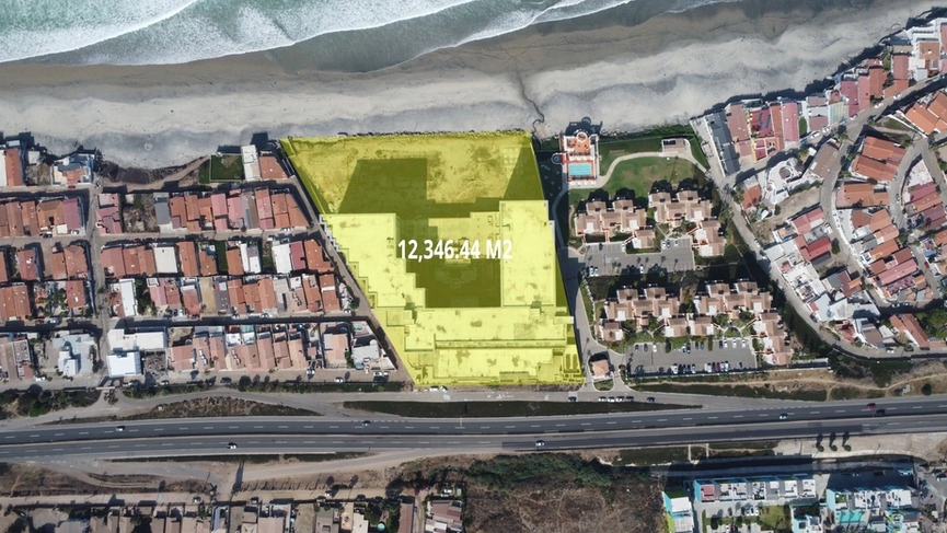 Complejo Turístico frente al mar en venta, Tijuana, 12346m2