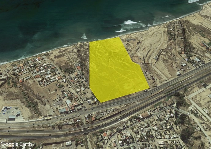 Macro Terreno Frente al Mar en Venta, 7.8HA en Rosarito.