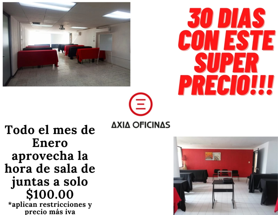 “SUPER PROMOCION EN SALA DE JUNTAS”