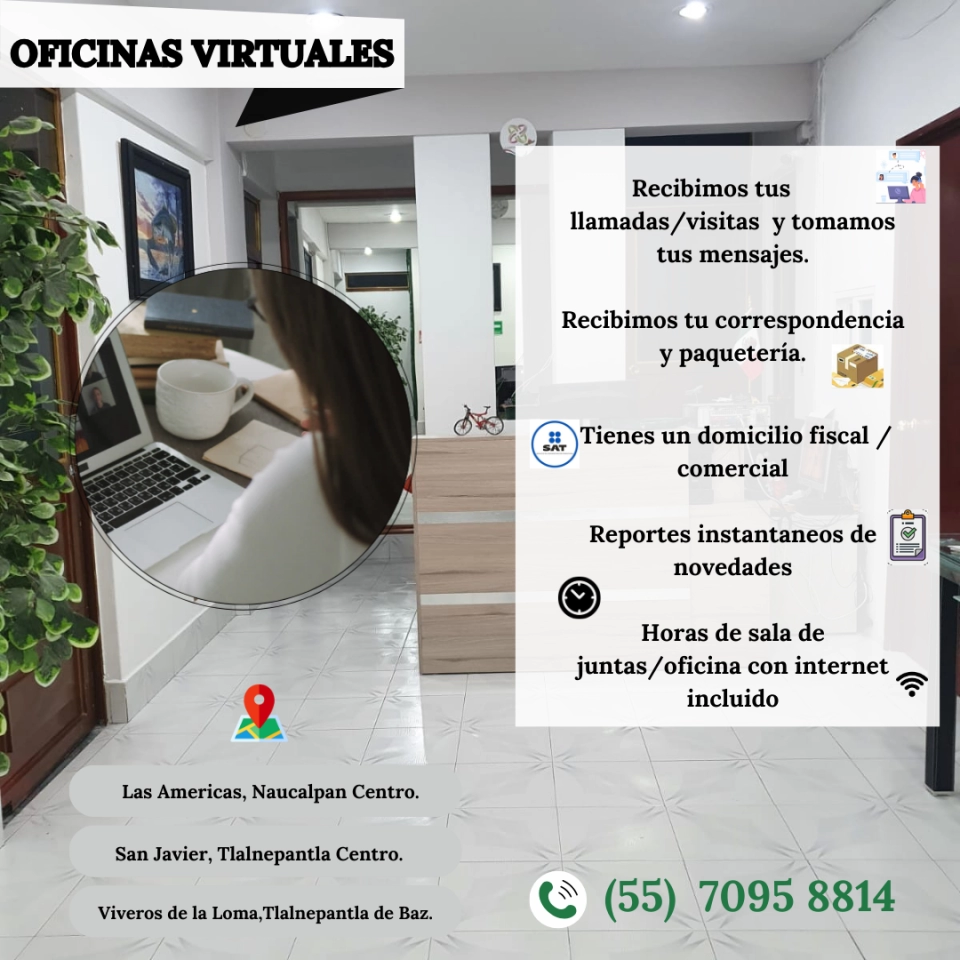 RECIBE CLIENTES EN NUESTRAS OFICINAS VIRTUALES