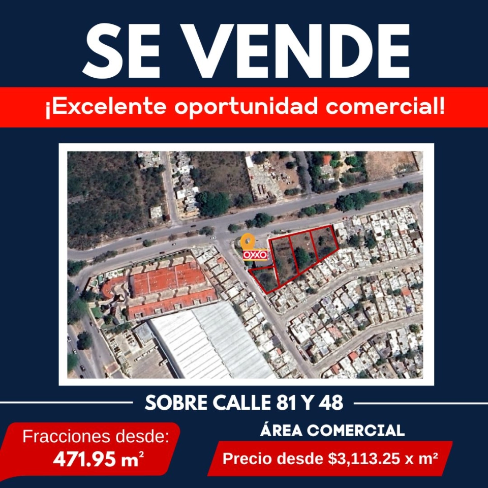 EXCELENTE OPORTUNIDAD COMERCIAL TERRENOS COMERCIALES 