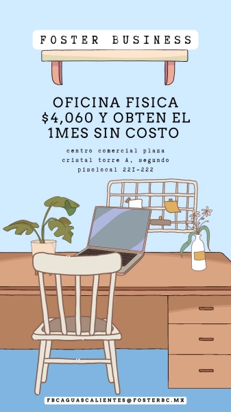 renta de oficinas  fisicas 