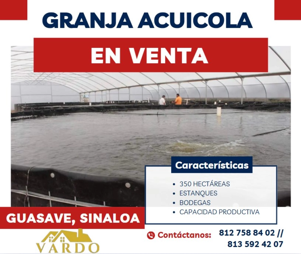 GRANJA ACUICOLA EN VENTA